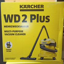 Пылесос Karcher WD 2 Plus V-12/4/18, желтый