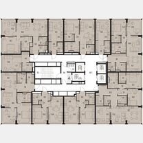 1-к. квартира, 25,7 м², 12/26 эт.
